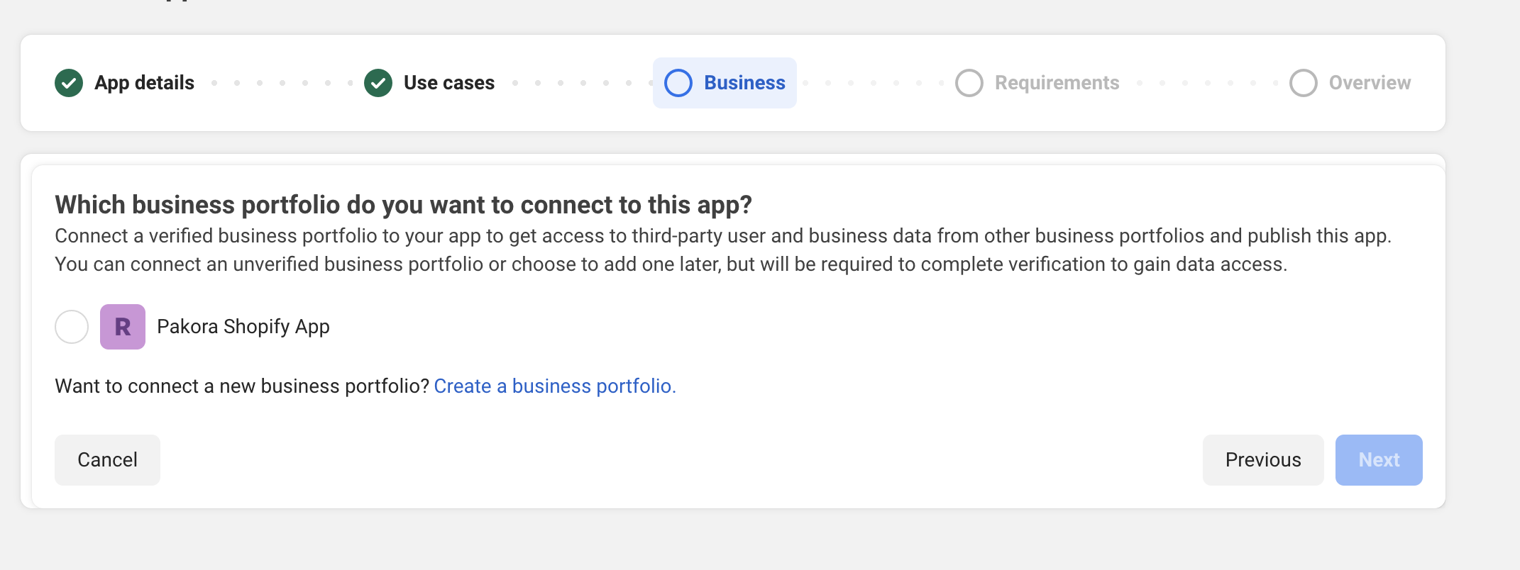 Business Portfolio