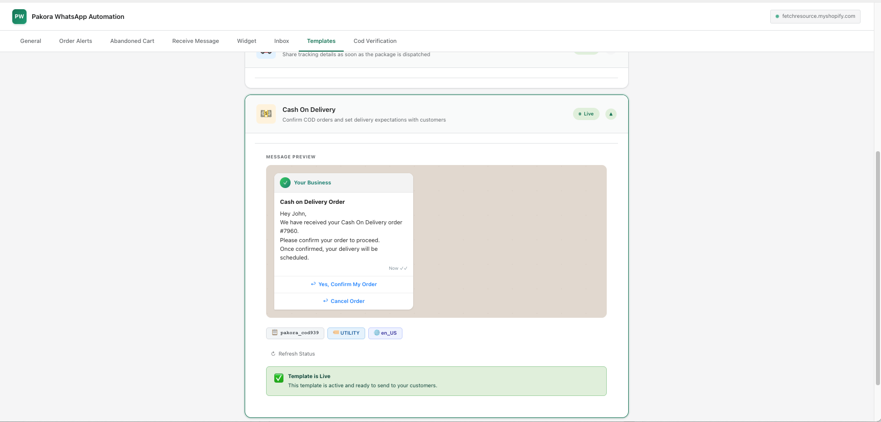 Pakora Templates Page