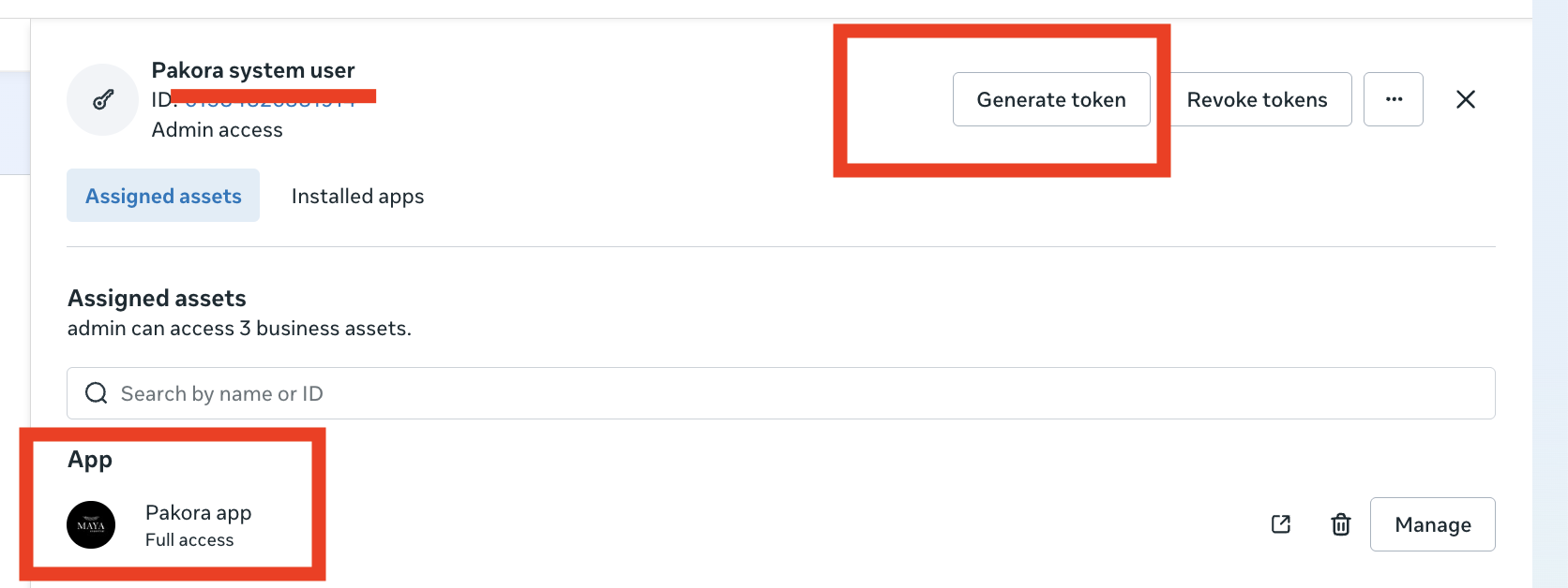 Generate Token
